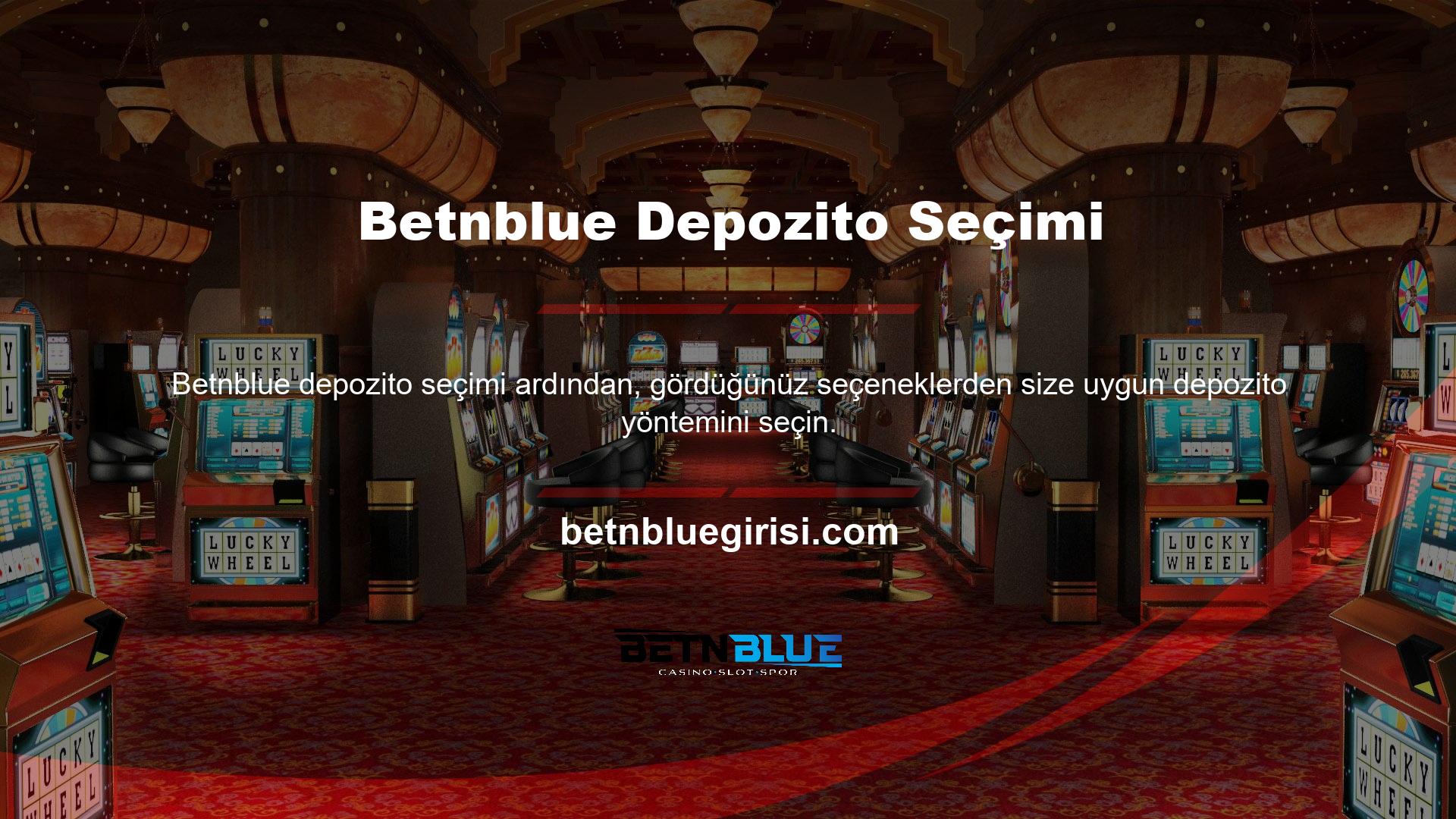 Bunu yaptıktan sonra, hangi yöntemi seçip seçerseniz seçin, sitede ne kadar yatırmak isterseniz isteyin, bu işlemlere hak kazanabilirsiniz